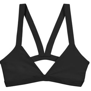 Mikoh Honolulu black bikini top - L